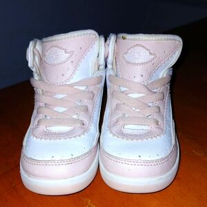 Toddler Girl Jordan 2 Light Pink & White Size 11C